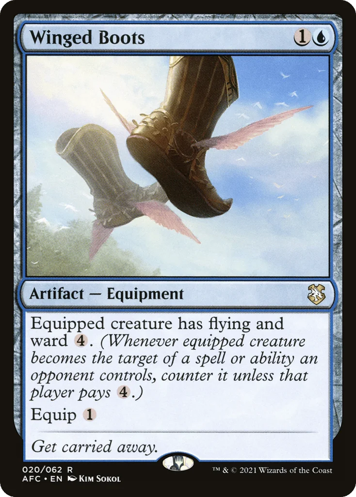 Winged Boots · Forgotten Realms Commander