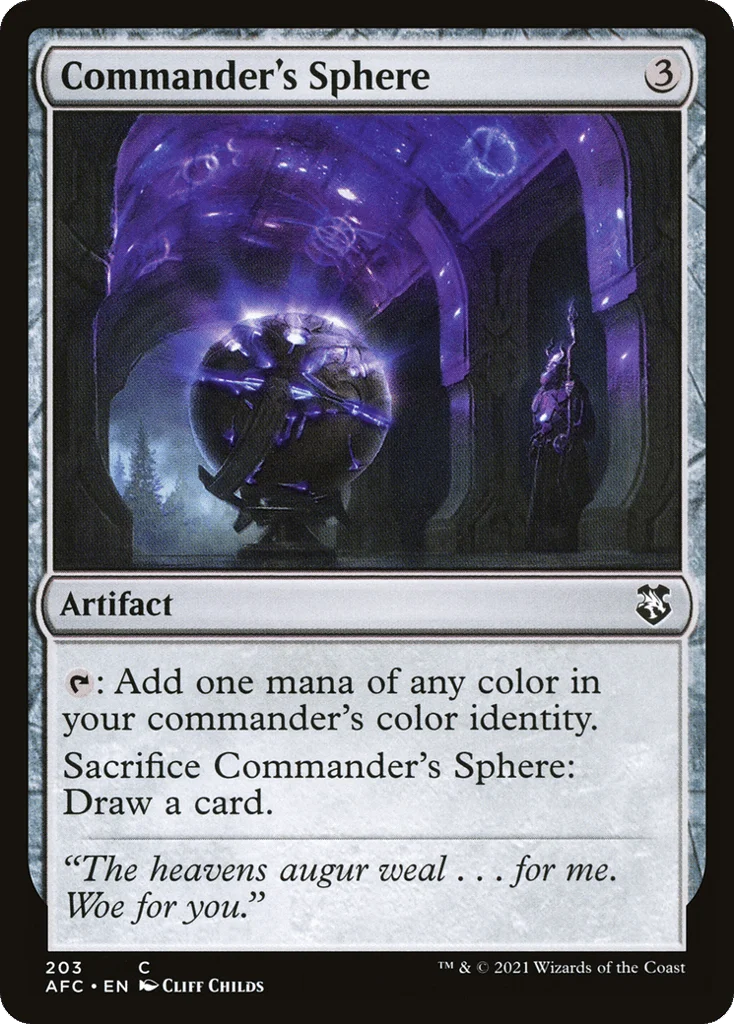 Commander's Sphere · Forgotten Realms Commander
