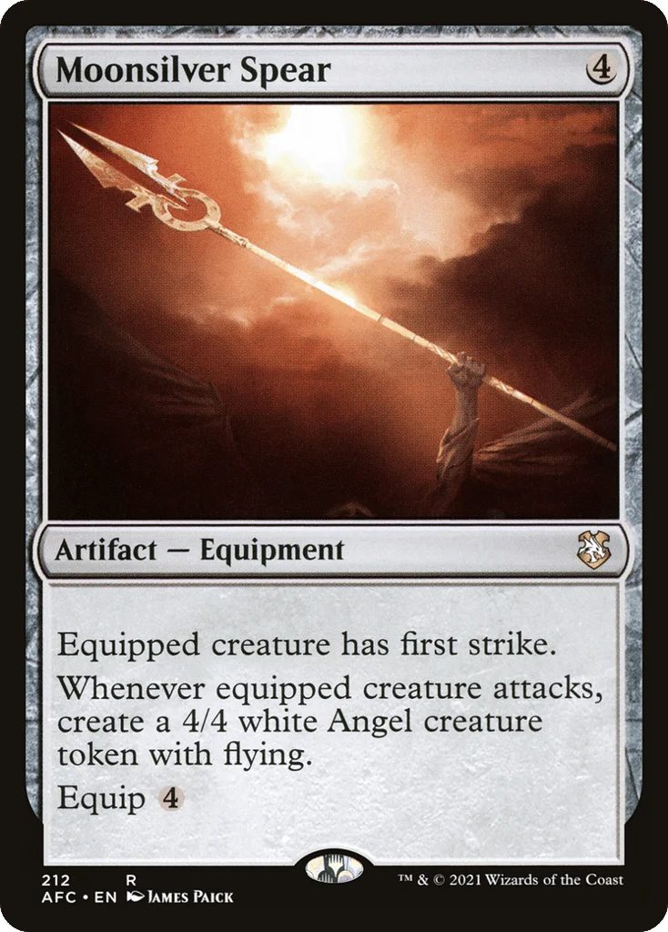 Moonsilver Spear · Forgotten Realms Commander
