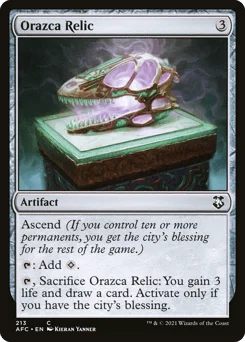 Orazca Relic