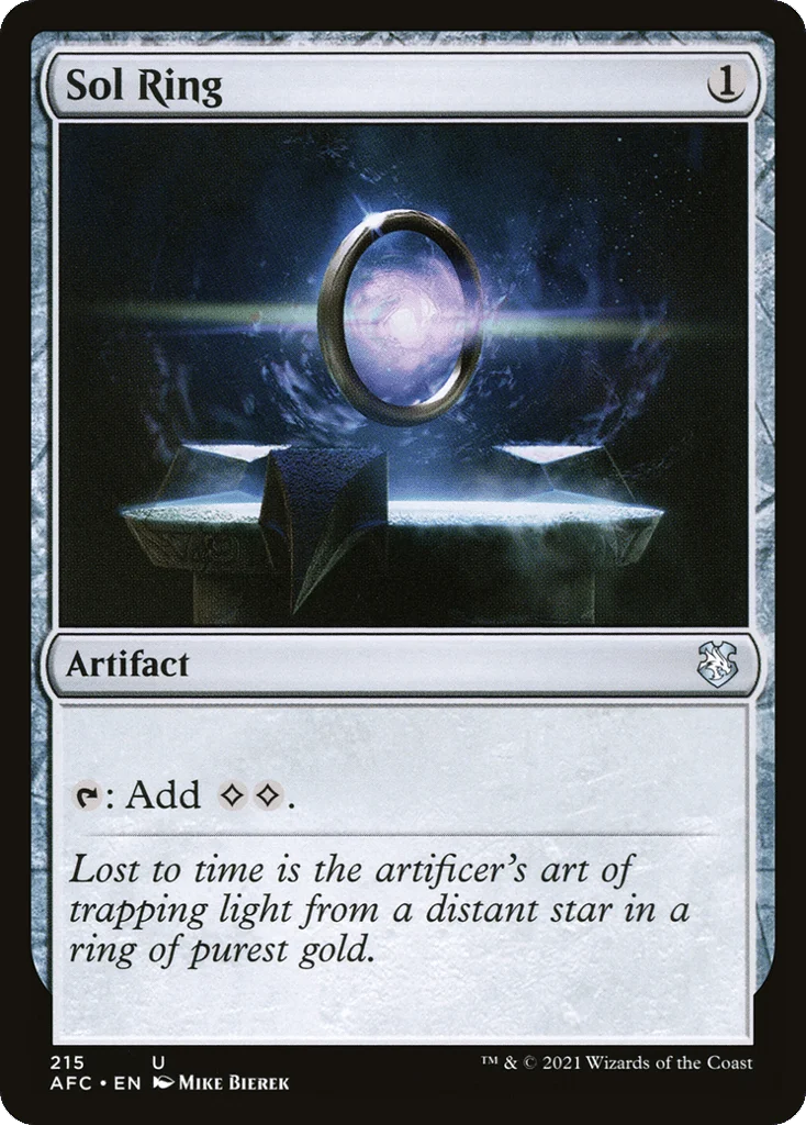 Sol Ring · Forgotten Realms Commander