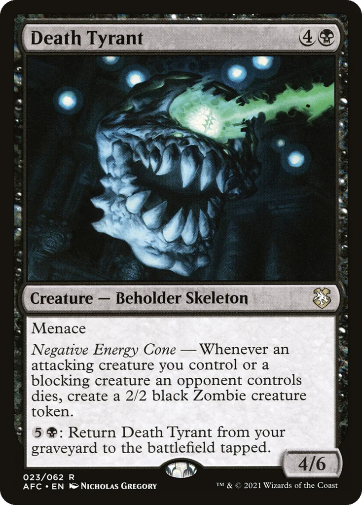 Death Tyrant · Forgotten Realms Commander