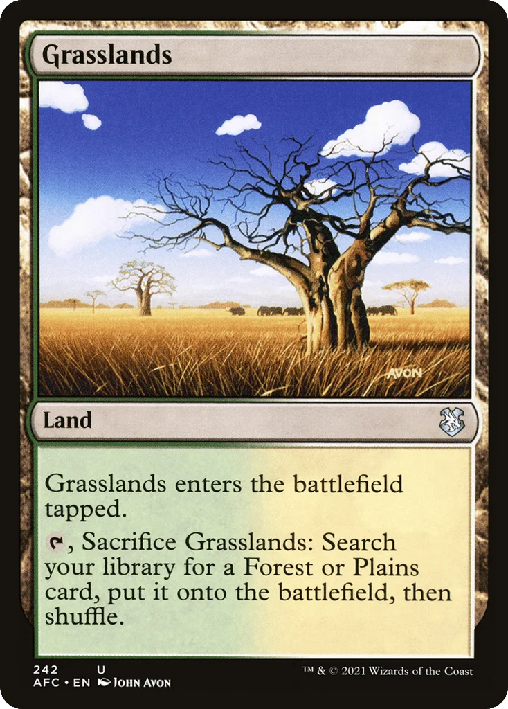 Grasslands · Forgotten Realms Commander