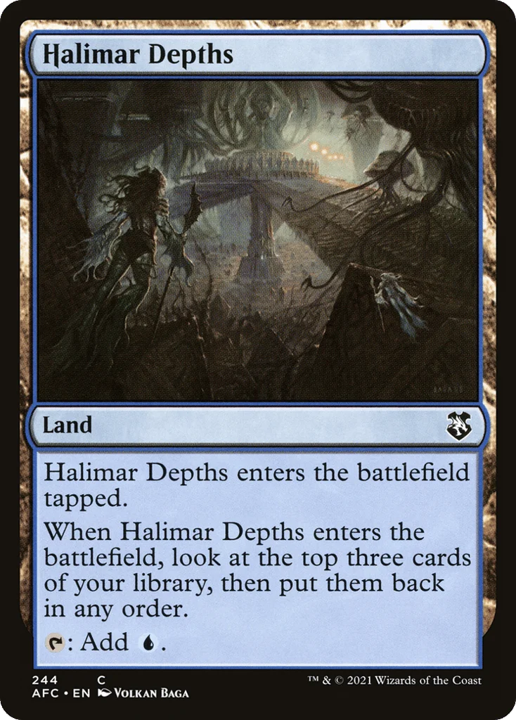 Halimar Depths · Forgotten Realms Commander