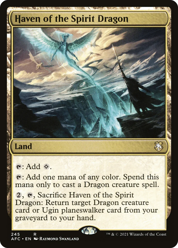 Haven of the Spirit Dragon · Forgotten Realms Commander