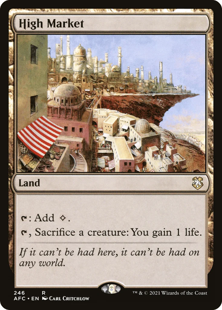 High Market · Forgotten Realms Commander