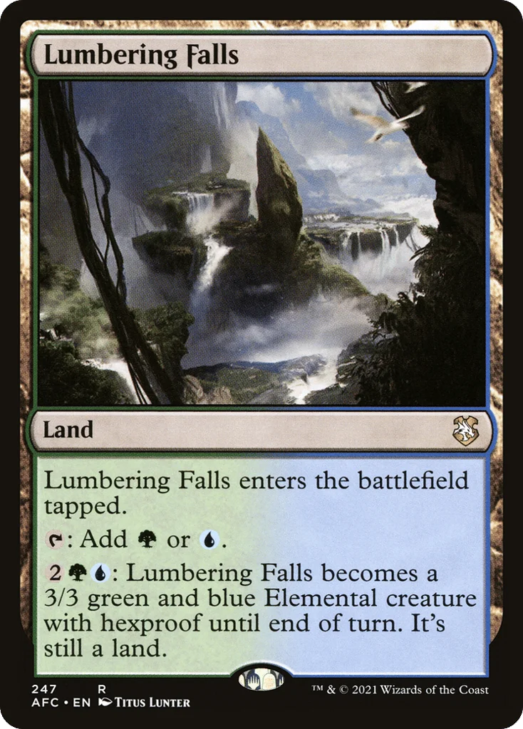 Lumbering Falls · Forgotten Realms Commander