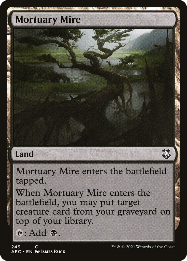 Mortuary Mire · Forgotten Realms Commander