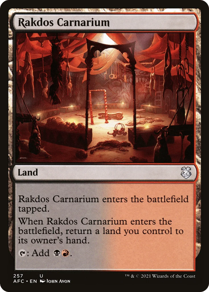 Rakdos Carnarium · Forgotten Realms Commander