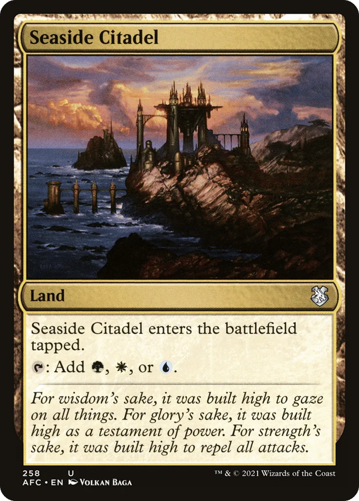 Seaside Citadel · Forgotten Realms Commander