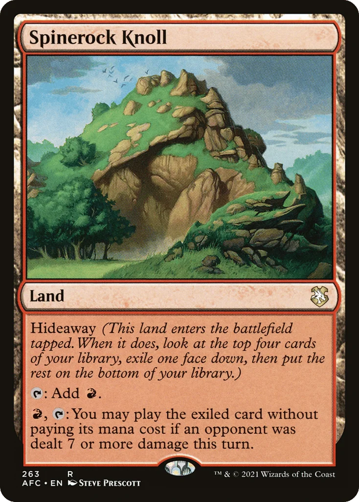Spinerock Knoll · Forgotten Realms Commander
