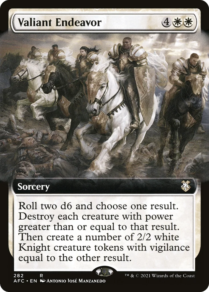 Valiant Endeavor · Forgotten Realms Commander
