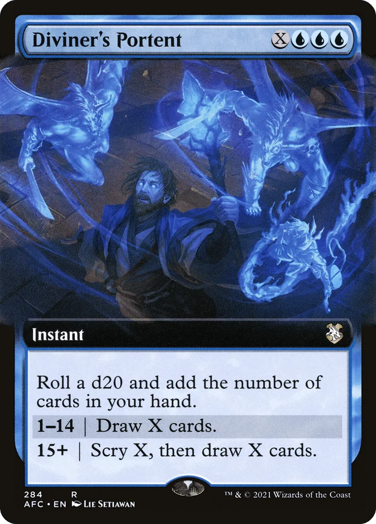 Diviner's Portent · Forgotten Realms Commander