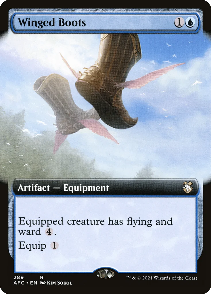 Winged Boots · Forgotten Realms Commander