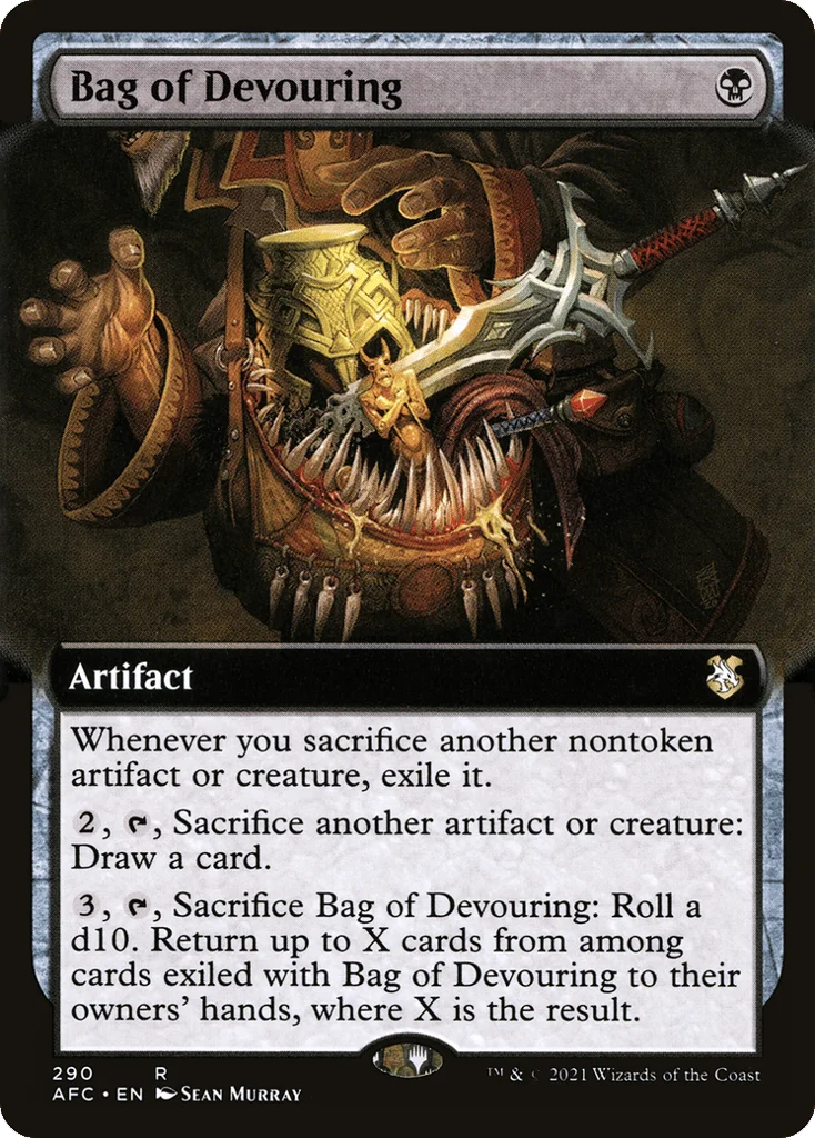 Bag of Devouring · Forgotten Realms Commander