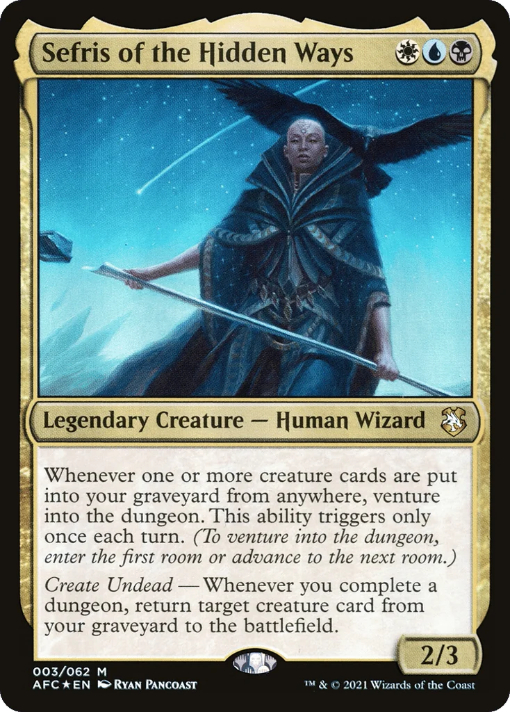 Sefris of the Hidden Ways · Forgotten Realms Commander