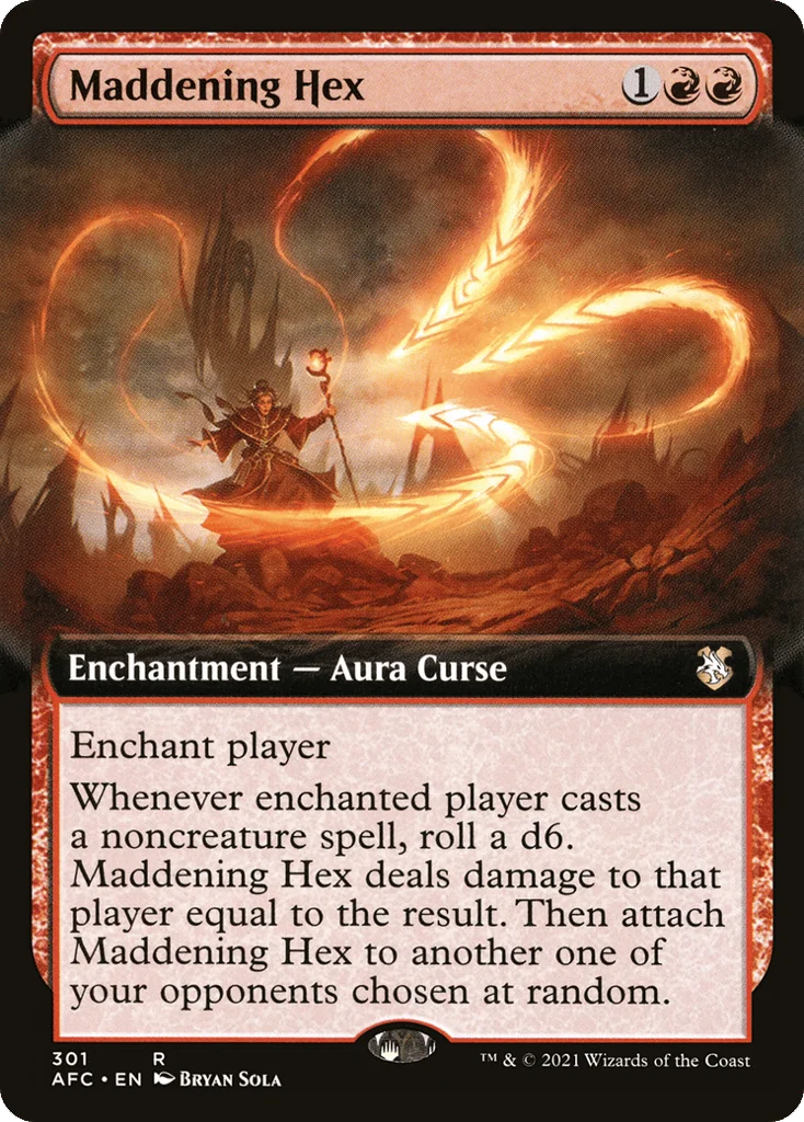 Maddening Hex · Forgotten Realms Commander