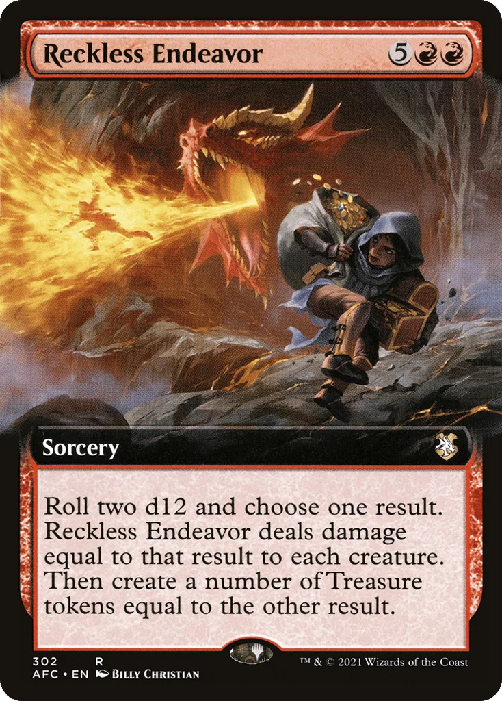Reckless Endeavor · Forgotten Realms Commander