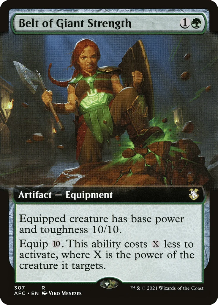 Belt of Giant Strength · Forgotten Realms Commander