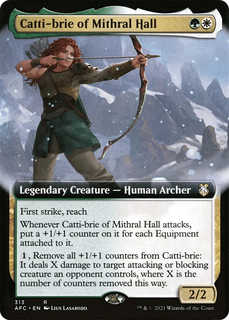 Catti-brie of Mithral Hall · Forgotten Realms Commander
