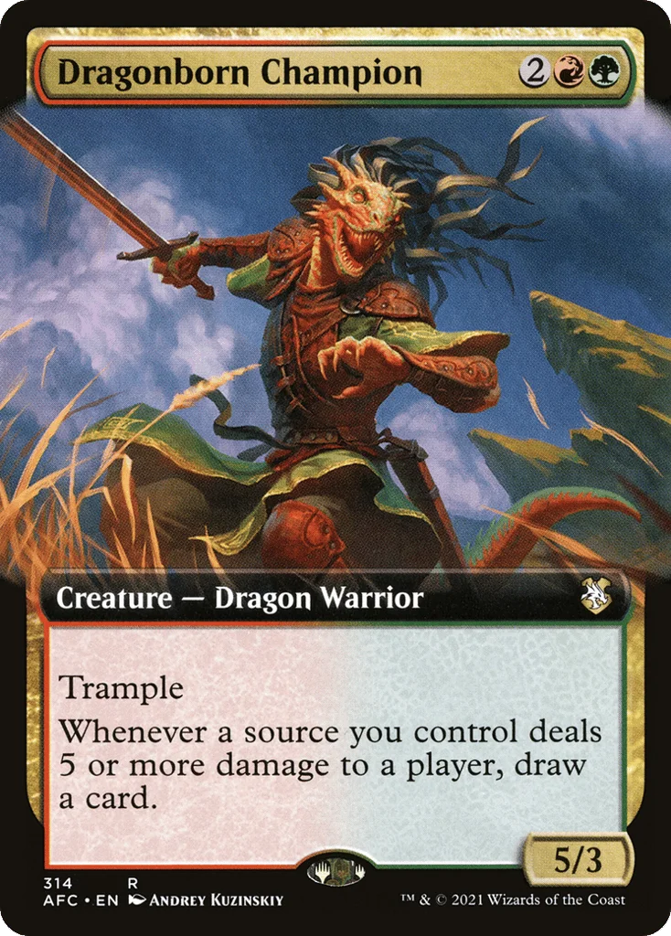 Dragonborn Champion · Forgotten Realms Commander