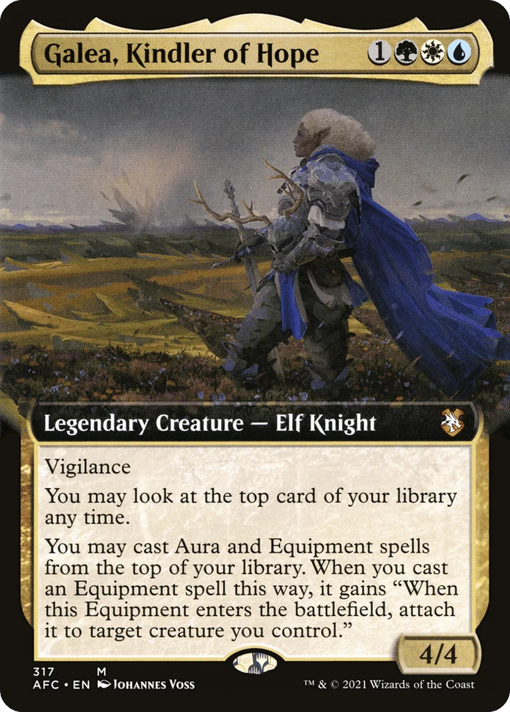Galea, Kindler of Hope · Forgotten Realms Commander