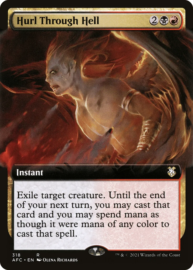 Hurl Through Hell · Forgotten Realms Commander