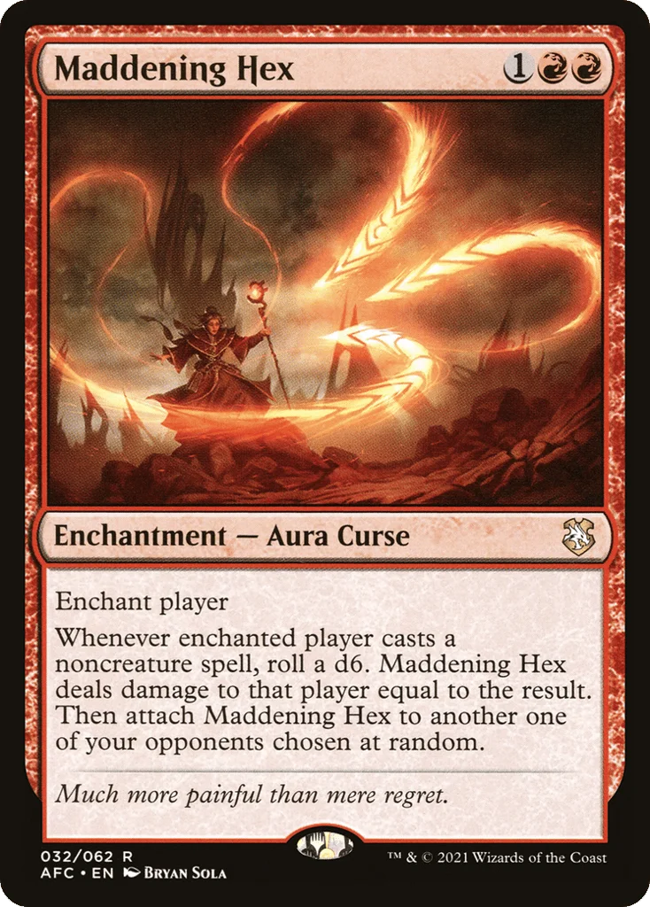 Maddening Hex · Forgotten Realms Commander