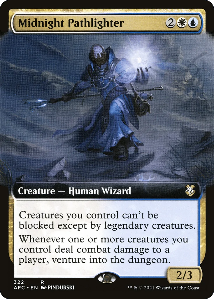 Midnight Pathlighter · Forgotten Realms Commander