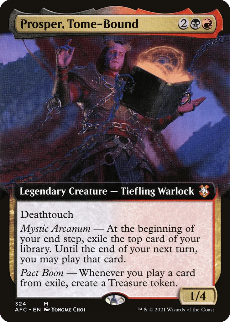Prosper, Tome-Bound · Forgotten Realms Commander