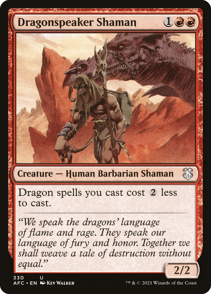 Dragonspeaker Shaman · Forgotten Realms Commander