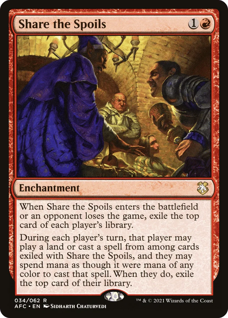 Share the Spoils · Forgotten Realms Commander