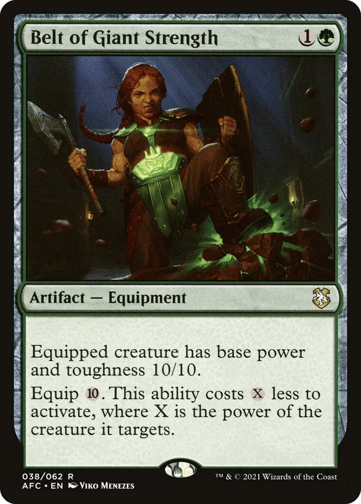 Belt of Giant Strength · Forgotten Realms Commander