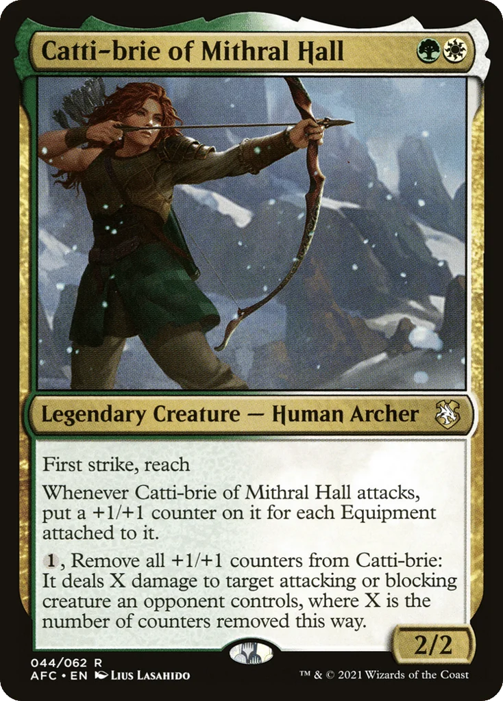 Catti-brie of Mithral Hall · Forgotten Realms Commander