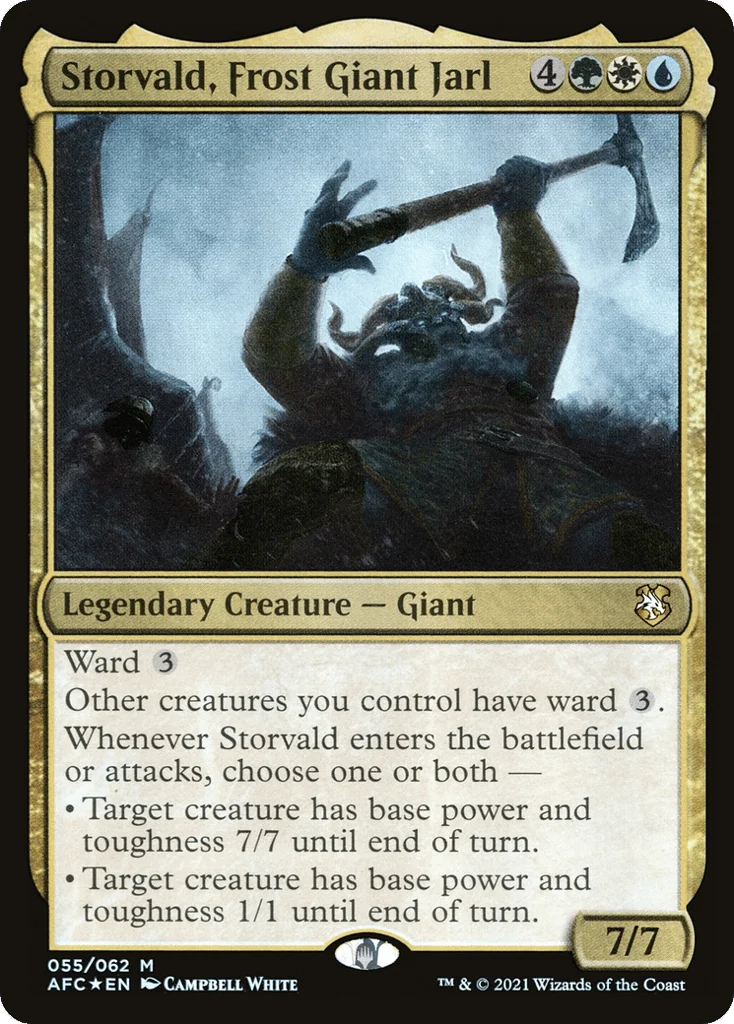 Storvald, Frost Giant Jarl · Forgotten Realms Commander