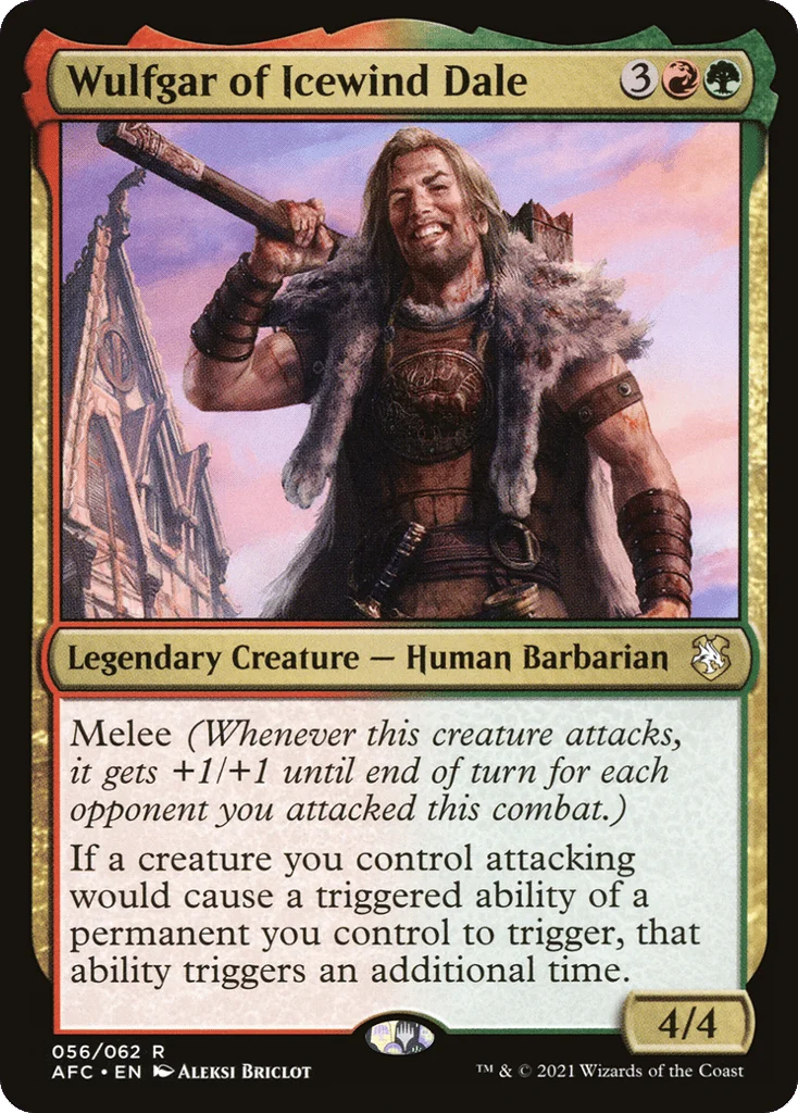 Wulfgar of Icewind Dale · Forgotten Realms Commander