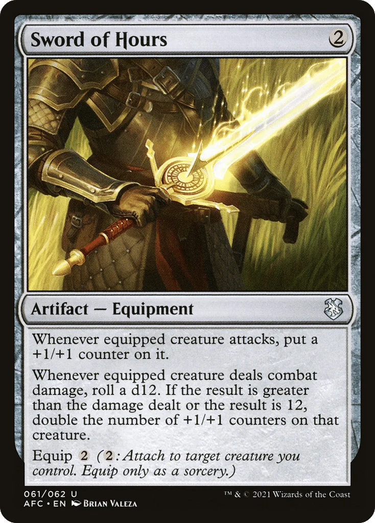 Sword of Hours · Forgotten Realms Commander