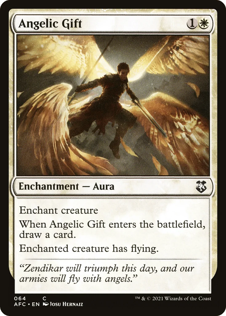 Angelic Gift · Forgotten Realms Commander