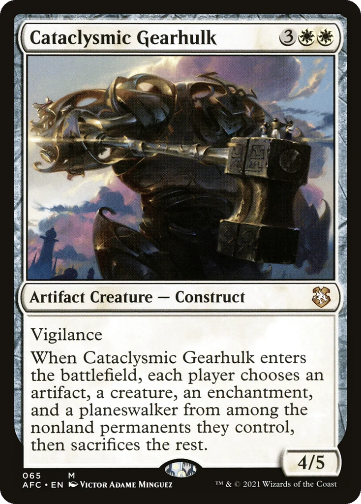 Cataclysmic Gearhulk · Forgotten Realms Commander