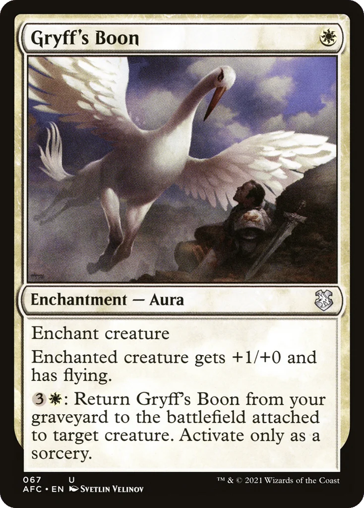 Gryff's Boon · Forgotten Realms Commander