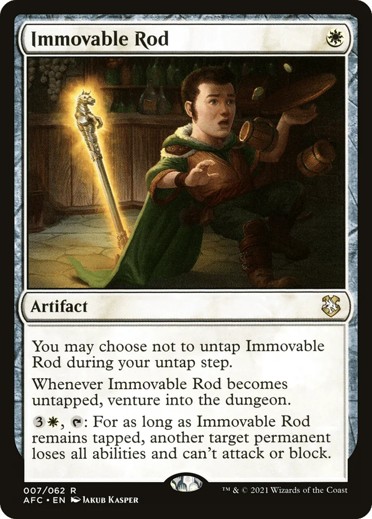 Immovable Rod · Forgotten Realms Commander