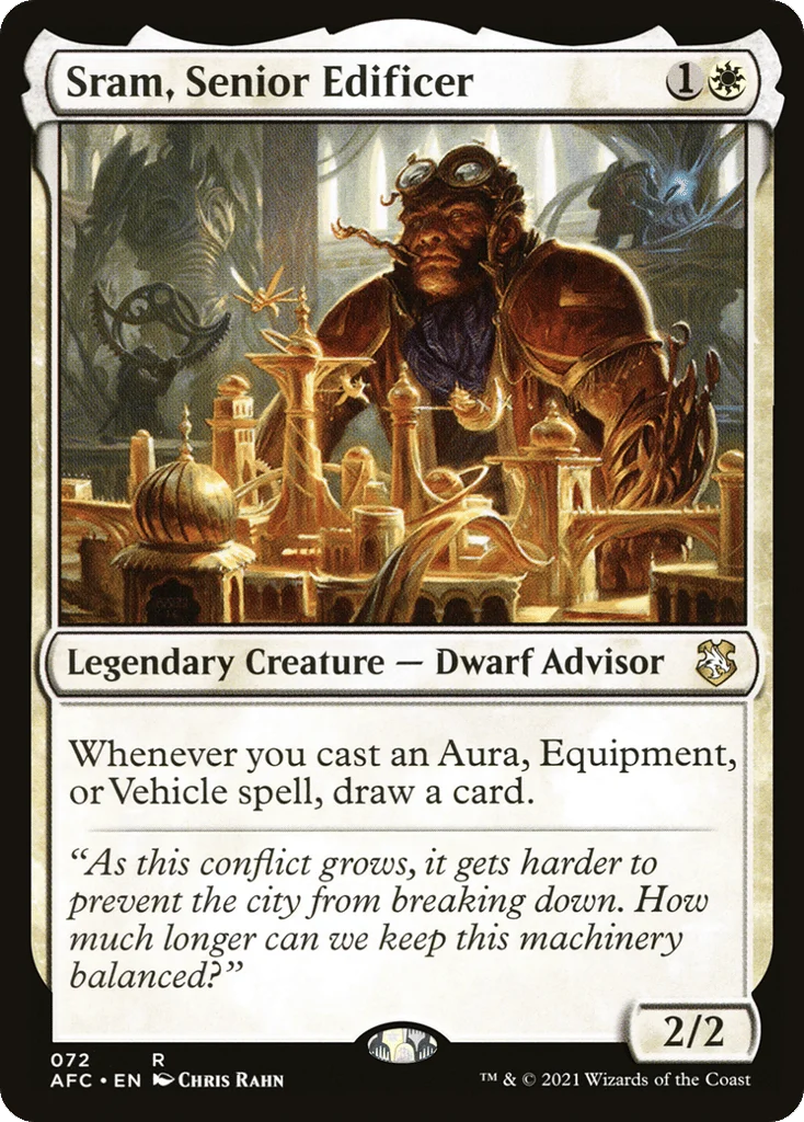 Sram, Senior Edificer · Forgotten Realms Commander