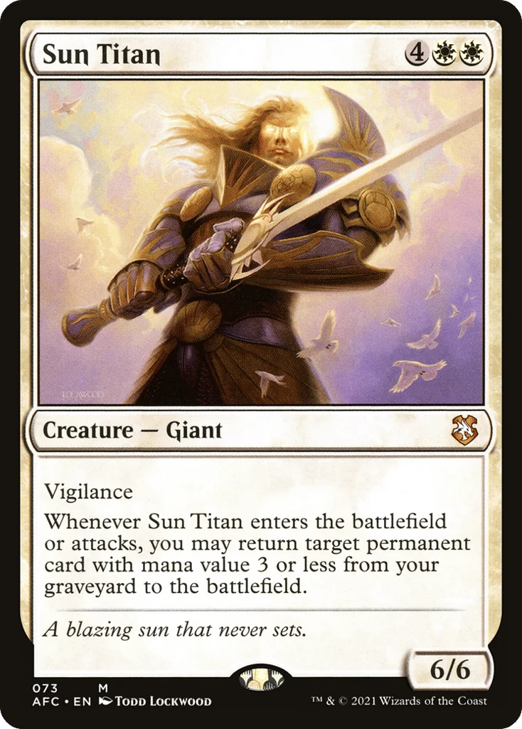 Sun Titan · Forgotten Realms Commander