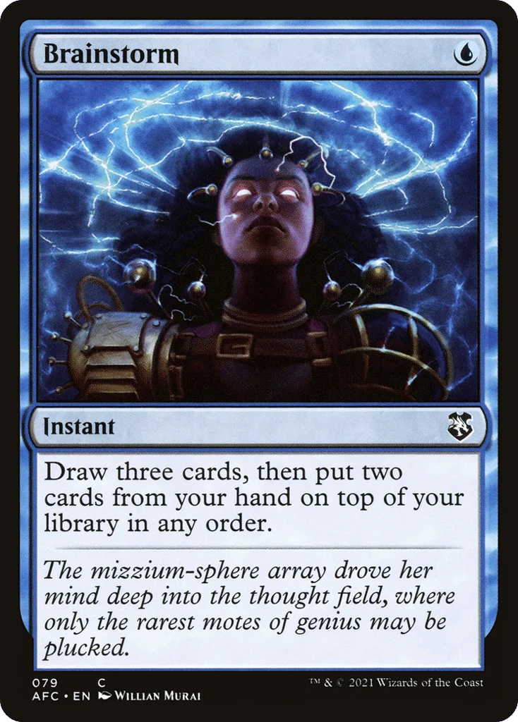 Brainstorm · Forgotten Realms Commander