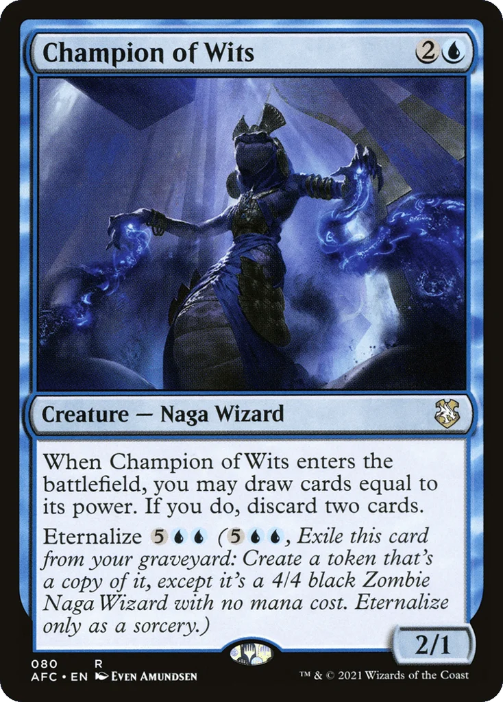 Champion of Wits · Forgotten Realms Commander