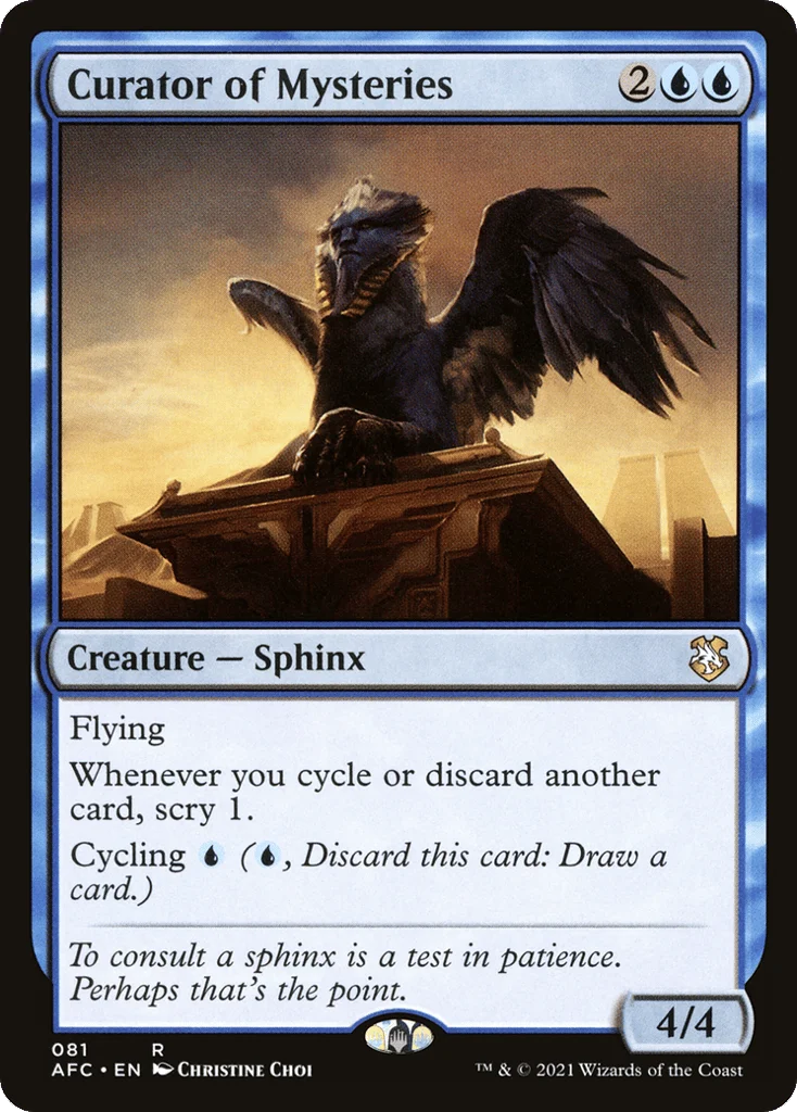 Curator of Mysteries · Forgotten Realms Commander