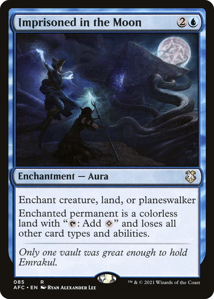Imprisoned in the Moon · Forgotten Realms Commander