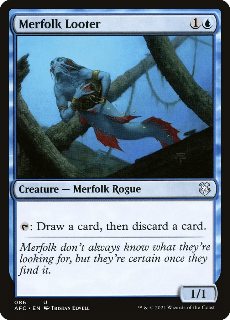 Merfolk Looter · Forgotten Realms Commander