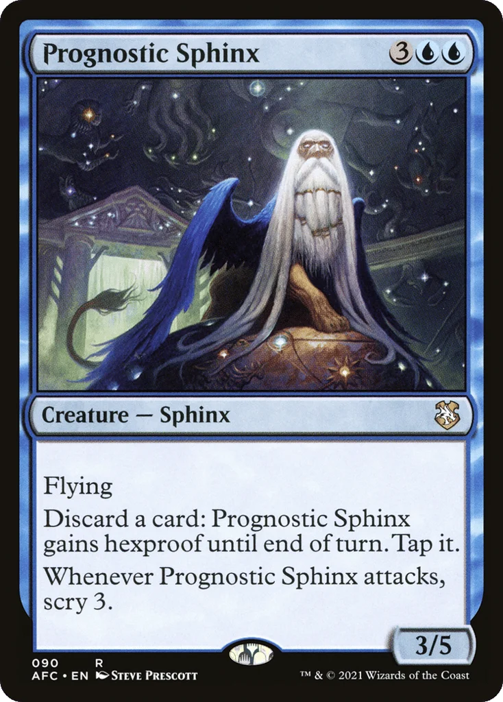 Prognostic Sphinx · Forgotten Realms Commander