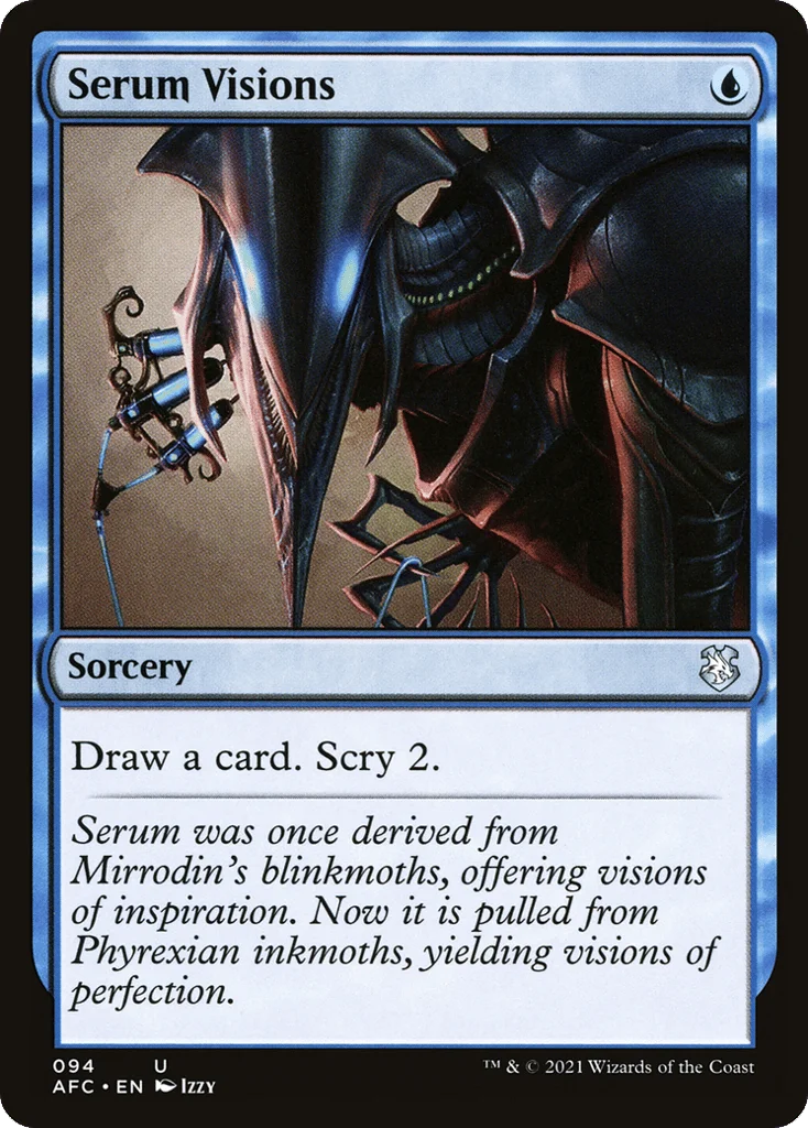 Serum Visions · Forgotten Realms Commander